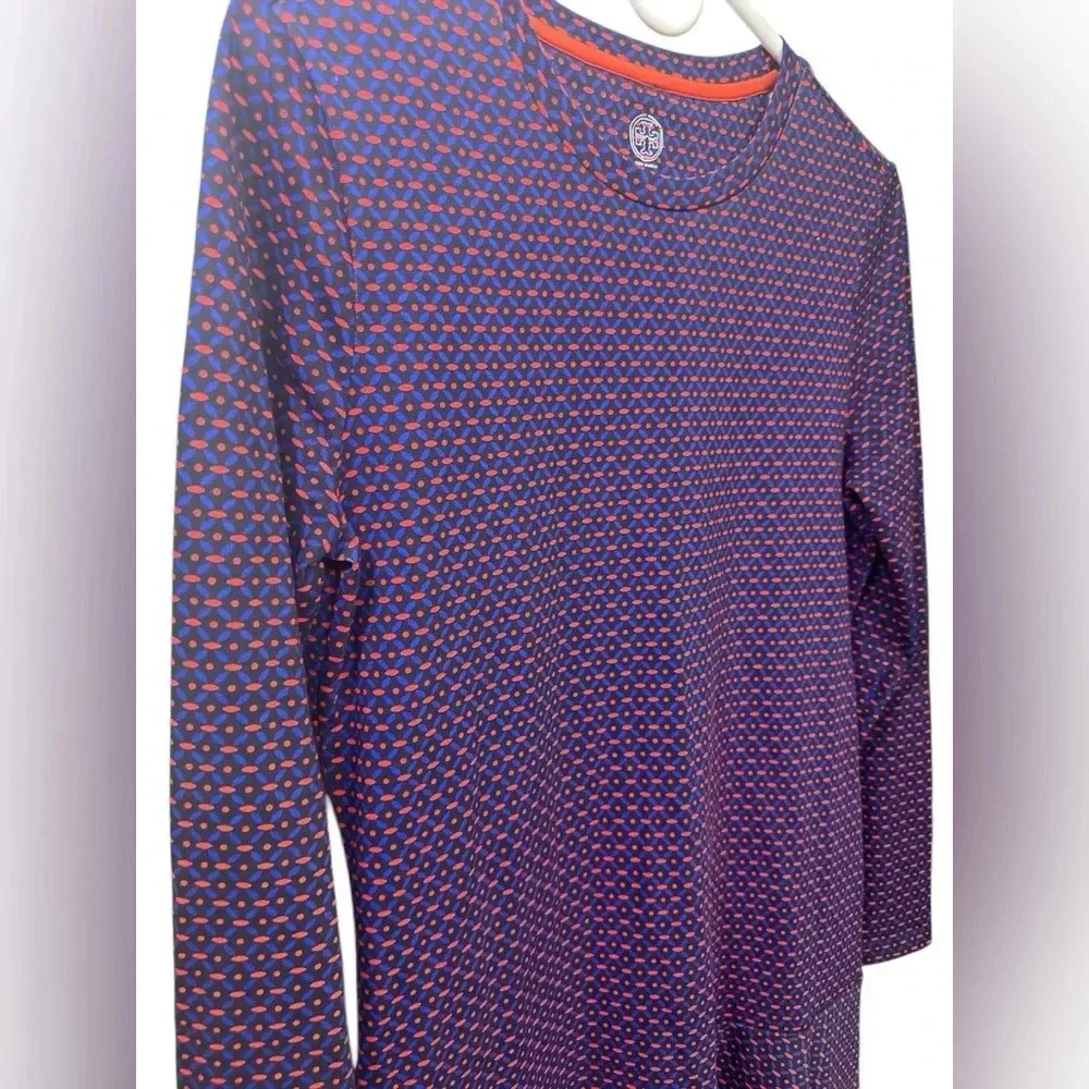 NWOT Authentic TORY BURCH Jenny Dress in Navy Sea Ocho Rios